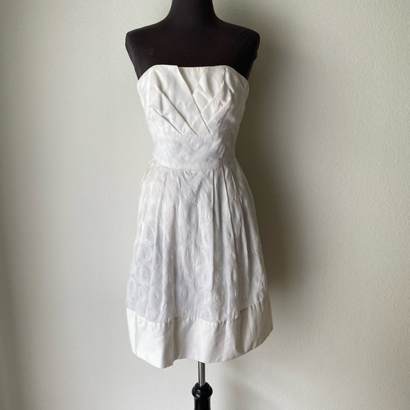 WHBM sz 00 cocktail‎ mini 100% cotton dress - Picture 1 of 7